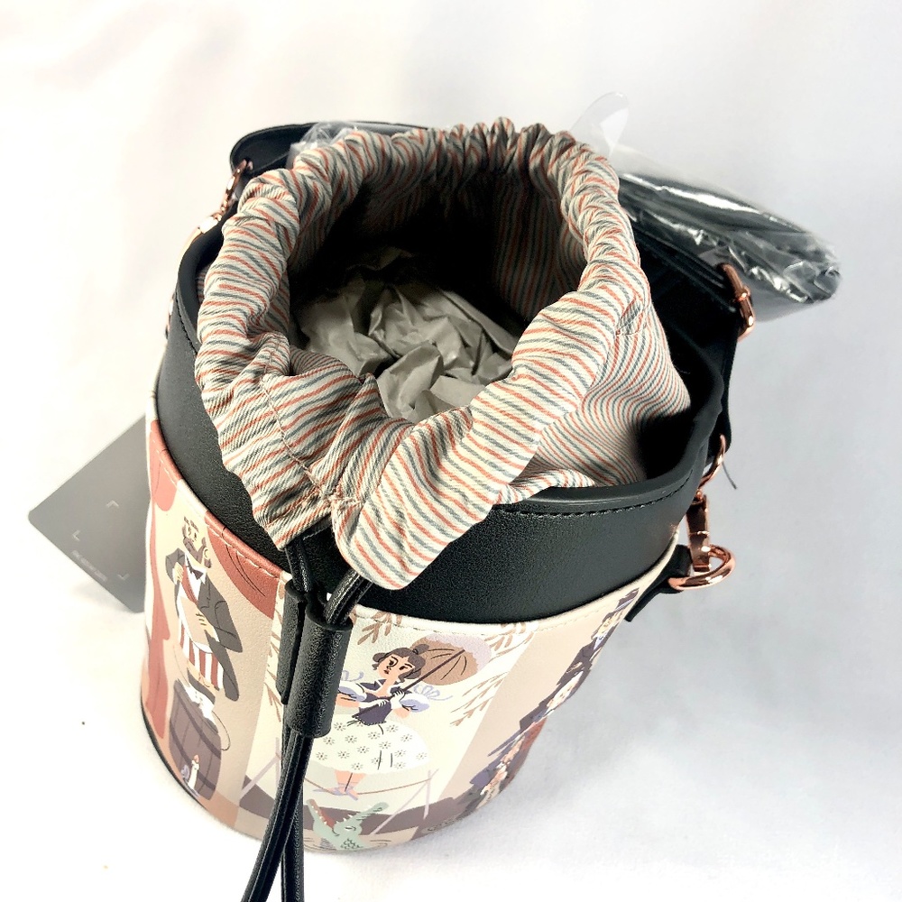 Disney Haunted Mansion Stretching Portraits Handbag Bucket Bag - NEW - Picture 5 of 7
